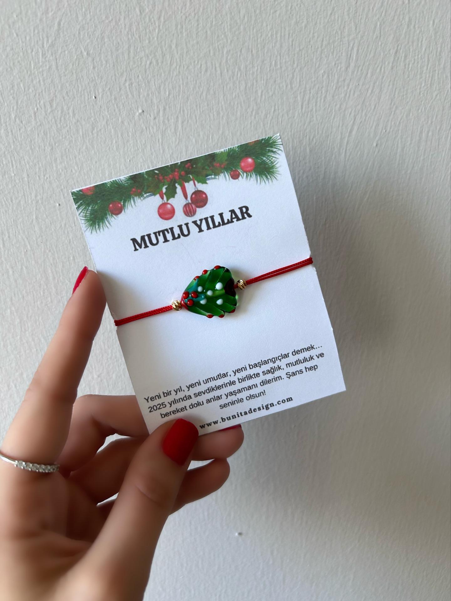 Murano%20Cam%20Noel%20Ağacı%20Yeni%20Yıl%20Konsept%20Bileklik